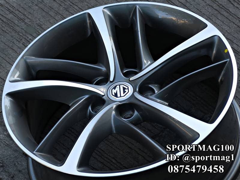 ล้อแม็ก ล้อแม็ก MG HS 5รู112 ET41 กันเมทาลิกหน้าเงา 7.5-18นิ้ว(รามอินทรา)