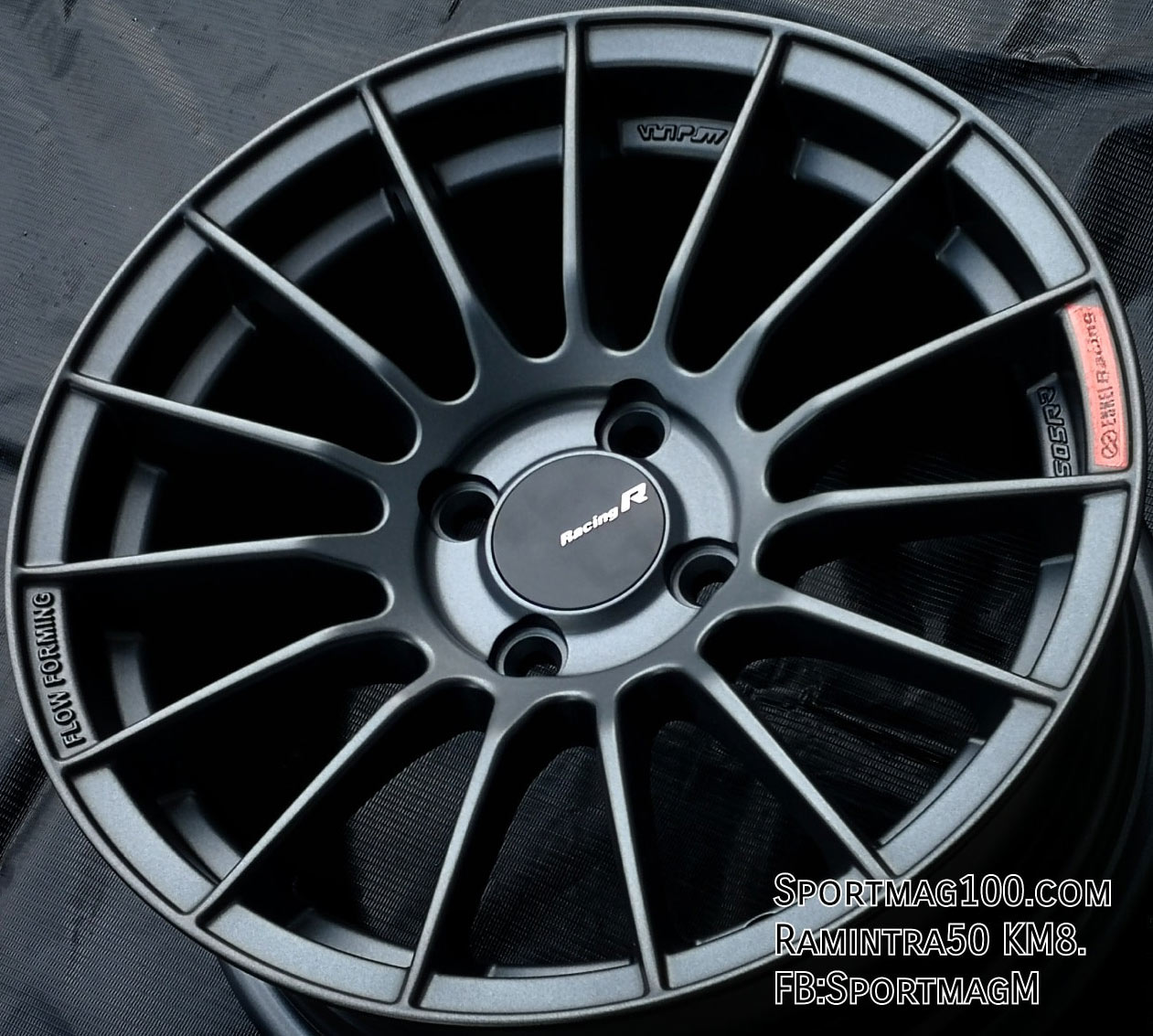 แม็กซ์ใหม่สุดเบา FlowForming RS05RR 4รู100 ET30 กันด้าน 7-15นิ้ว ล้อแม็ก แม็กซ์ใหม่สุดเบา FlowForming RS05RR 4รู100 ET30 กันด้าน 7-15นิ้ว