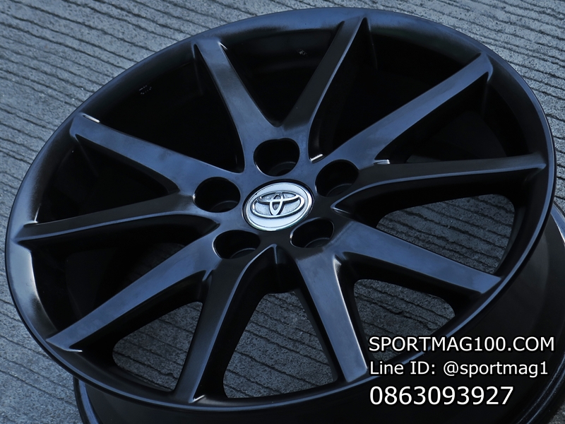 ล้อแม็กมือสอง Toyota Estima 5รู114 รมดำ 7-18นิ้ว(ลาดพร้าว) ล้อแม็ก ล้อแม็กมือสอง Toyota Estima 5รู114 รมดำ 7-18นิ้ว(ลาดพร้าว)