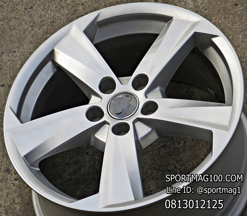 ล้อแม็ก ล้อแม็กมือสองแท้ AUDI 5รู112 ซิลเวอร์ 7-17นิ้ว(ลาดพร้าว)
