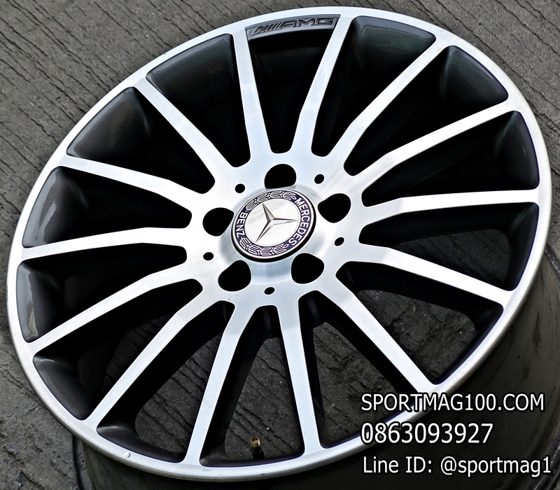 ล้อแม็กมือสองแท้ Benz AMG A178 5รู114 ดันเมทาลิกหน้าเงา 7.5-18นิ้ว(ลาดพร้าว) ล้อแม็ก ล้อแม็กมือสองแท้ Benz AMG A178 5รู114 ดันเมทาลิกหน้าเงา 7.5-18นิ้ว(ลาดพร้าว)