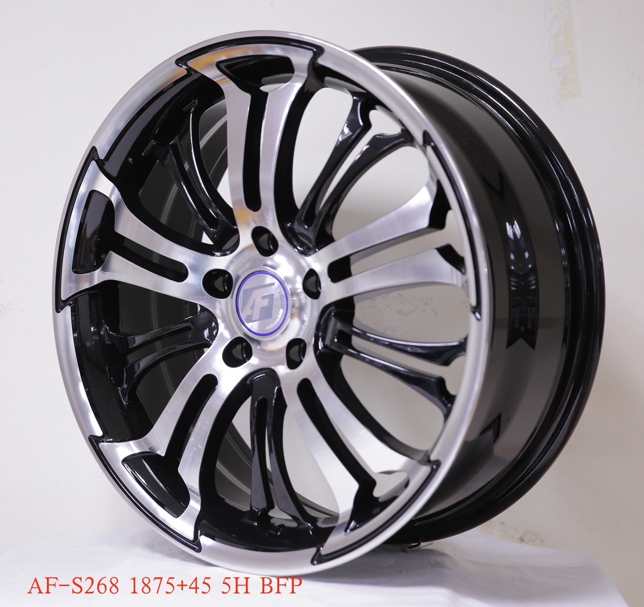 เฮียสั่งลด ล้อแม็กใหม่ AF S286 5รู114 ET45 ดำหน้าเงา 7.5-18นิ้ว ล้อแม็ก เฮียสั่งลด ล้อแม็กใหม่ AF S286 5รู114 ET45 ดำหน้าเงา 7.5-18นิ้ว