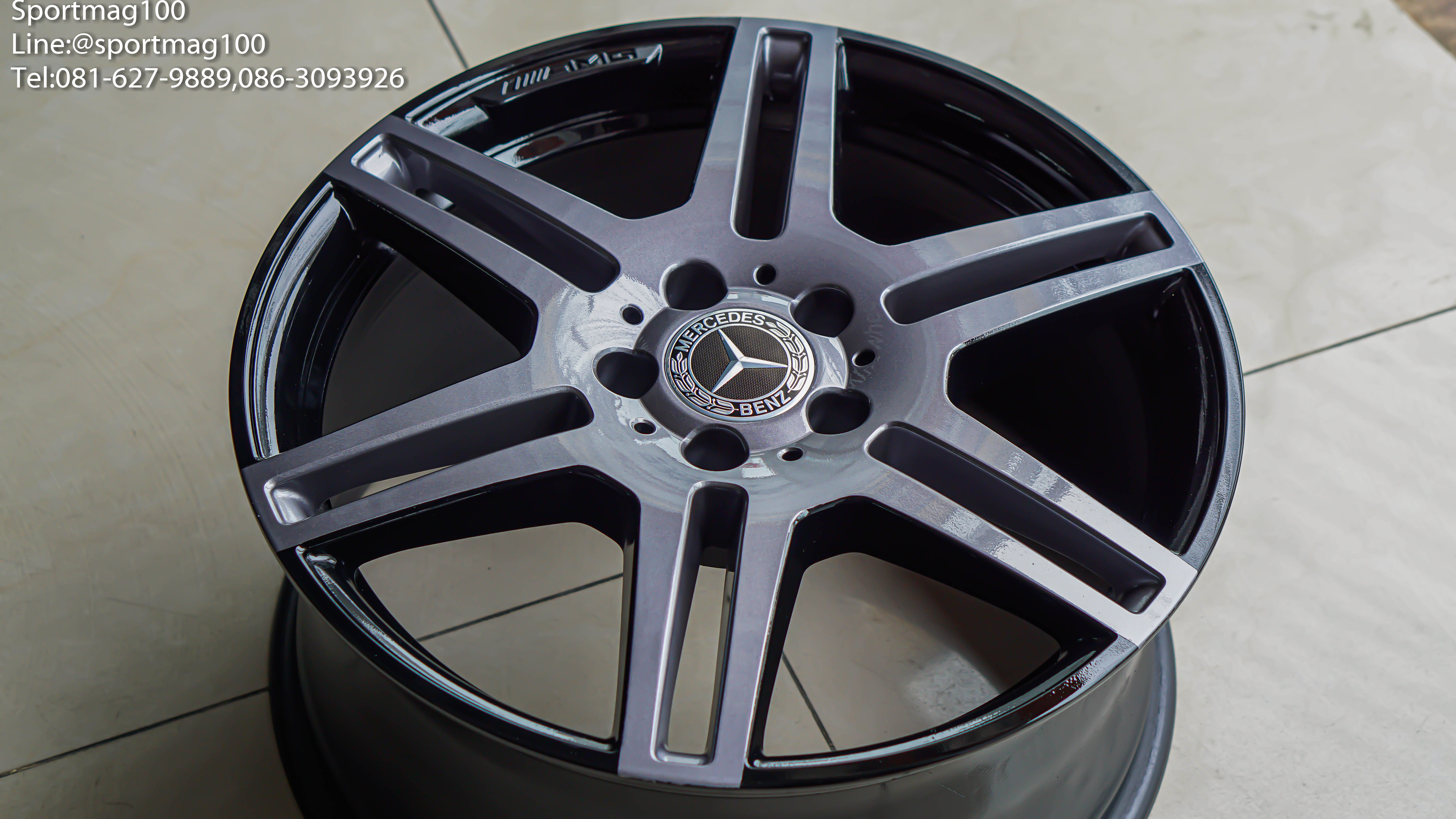 ล้อแม็กมือสองแท้ AMG 5รู112 ET48-54 สีสเปคพิเศษ F8.5 R9-18นิ้ว(รามอินทรา) ล้อแม็ก ล้อแม็กมือสองแท้ AMG 5รู112 ET48-54 สีสเปคพิเศษ F8.5 R9-18นิ้ว(รามอินทรา)