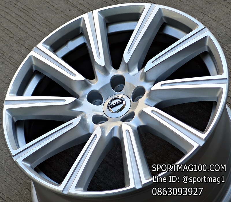 ล้อแม็ก ล้อแม็กมือสองแท้ห้าง Volvo S90 5รู108 ซิลเวอร์หน้าเงา 8.5-19นิ้ว(ลาดพร้าว)
