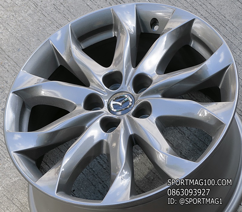ล้อแม็ก ล้อแม็กมือสอง Mazda3 5รู114 กันเมทาลิก 7-18นิ้ว(รามอินทรา)(มี 2วงแยกขายได้)