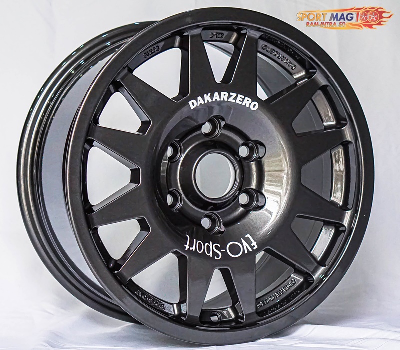 ล้อแม็ก ล้อแม็กใหม่ Evo Cross 6รู139 ET30 สีเทา 8-16นิ้ว