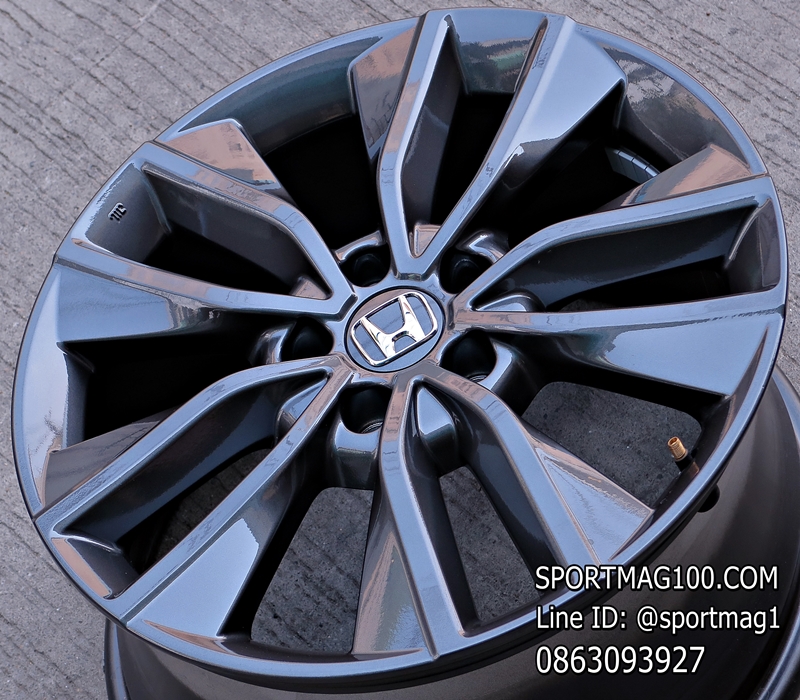 ล้อแม็ก ล้อแม็กป้ายแดง Honda HRV 5รู114 สีกันเมทาลิก 7.5-18นิ้ว(รามอินทรา-ลาดพร้าว)