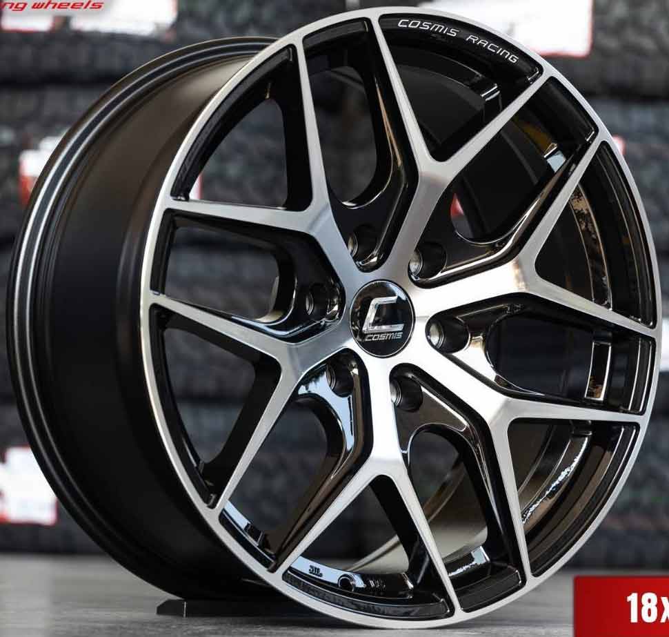 ล้อแม็กใหม่ COSMIS CS06 6รู130 ET25 ดำหน้าเงา 8.5-18นิ้ว(รถตู้Toyotaตัวใหม่) ล้อแม็ก ล้อแม็กใหม่ COSMIS CS06 6รู130 ET25 ดำหน้าเงา 8.5-18นิ้ว(รถตู้Toyotaตัวใหม่)
