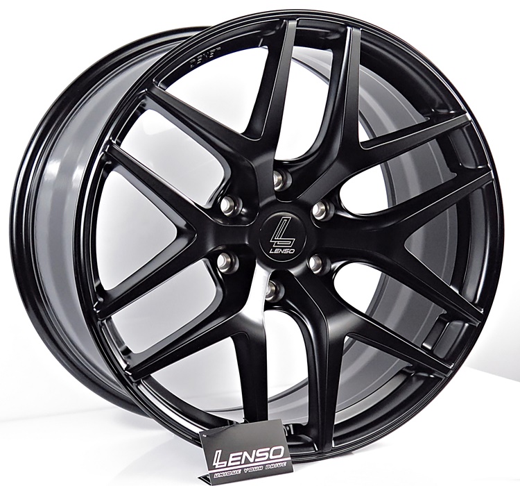 ล้อแม็ก ล้อแม็กใหม่ Lenso JAD Jager DYNA 6รู139 ET20 ดำด้าน 9-20นิ้ว