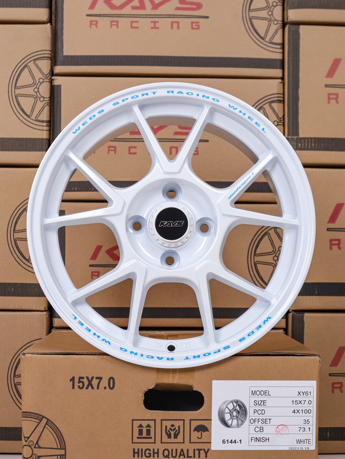 ล้อแม็กใหม่ TC005 4รู100 ET35 สีขาว 7-15นิ้ว ล้อแม็ก ล้อแม็กใหม่ TC005 4รู100 ET35 สีขาว 7-15นิ้ว