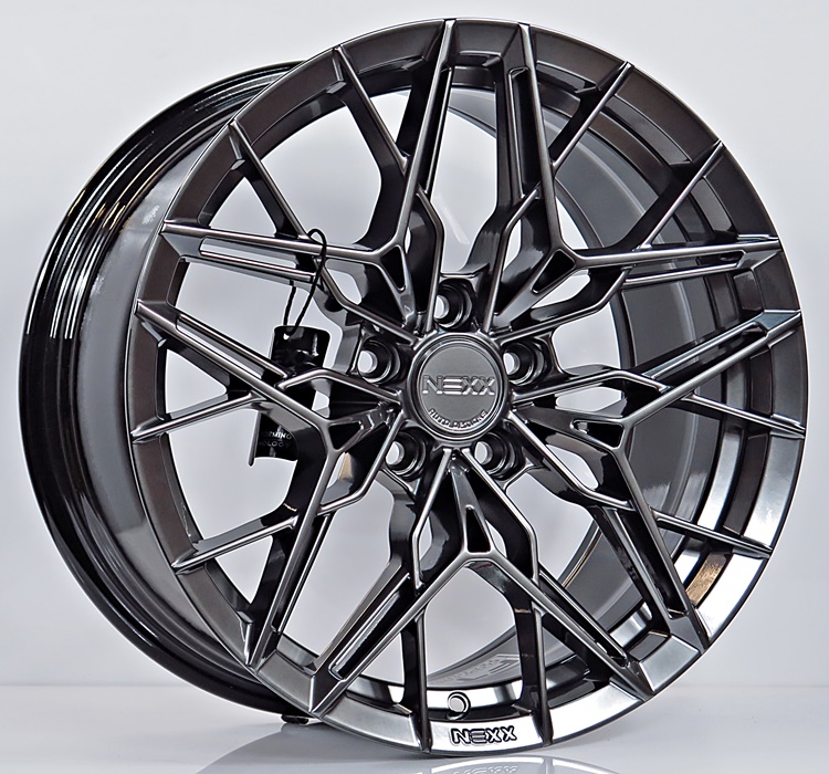 ล้อแม็ก ล้อแม็กใหม่เบา FlowForming NEXX XX05 5รู112/114 ET35 ไฮเปอร์ดาร์ค 8.5-18นิ้ว 