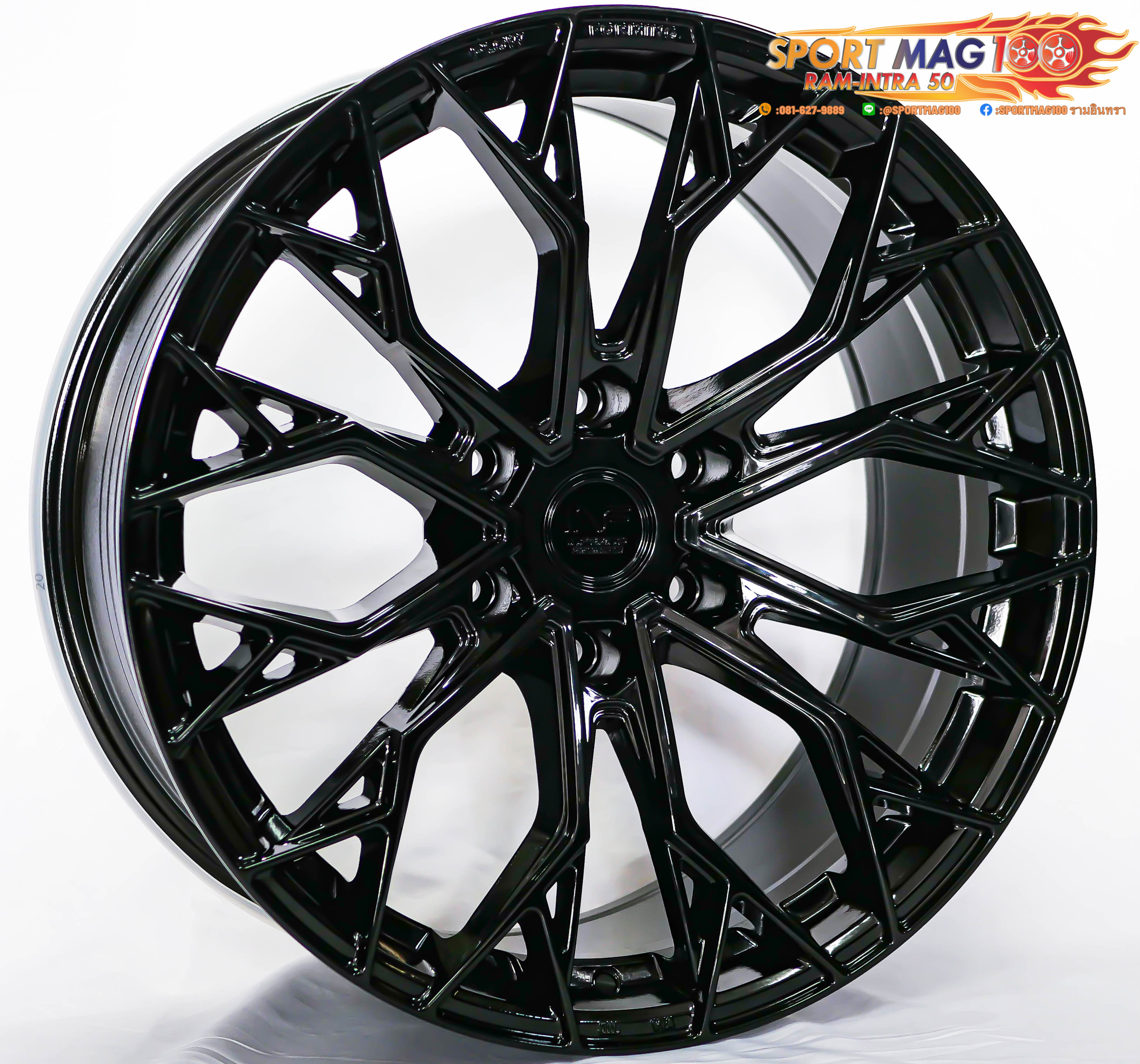 ล้อแม็กใหม่เบา FlowForming 12.25kg Inferno AJ1688 6รู139 ET15 9-20นิ้ว ล้อแม็ก ล้อแม็กใหม่เบา FlowForming 12.25kg Inferno AJ1688 6รู139 ET15 9-20นิ้ว