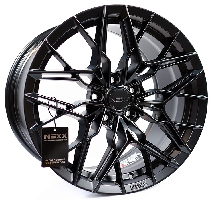 ล้อแม็กใหม่เบา FlowForming NEXX XX05 5รู114 ET35 ดำด้าน 8.5-18นิ้ว ล้อแม็ก ล้อแม็กใหม่เบา FlowForming NEXX XX05 5รู114 ET35 ดำด้าน 8.5-18นิ้ว