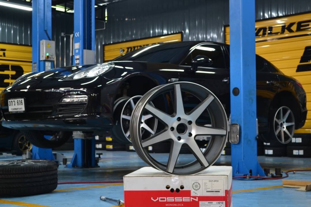 ล้อแม็ก ล้อแท้ VOSSEN CV7 สเปก Porsche 5H130 ขอบ20
