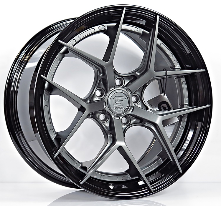 ล้อแม็กแท้2ชิ้น G-Forged GF01 5รู114 สีTitaniumGreymattGlossBlack ET38-40 F8.5 R9.5-19นิ้ว ล้อแม็ก ล้อแม็กแท้2ชิ้น G-Forged GF01 5รู114 สีTitaniumGreymattGlossBlack ET38-40 F8.5 R9.5-19นิ้ว