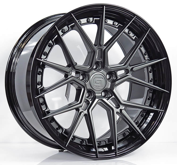 ล้อแม็กแท้2ชิ้น G-Forged GF07 5รู112 สีTitaniumGreymattGlossBlack ET32-40 F8.5 R10-20นิ้ว ล้อแม็ก ล้อแม็กแท้2ชิ้น G-Forged GF07 5รู112 สีTitaniumGreymattGlossBlack ET32-40 F8.5 R10-20นิ้ว