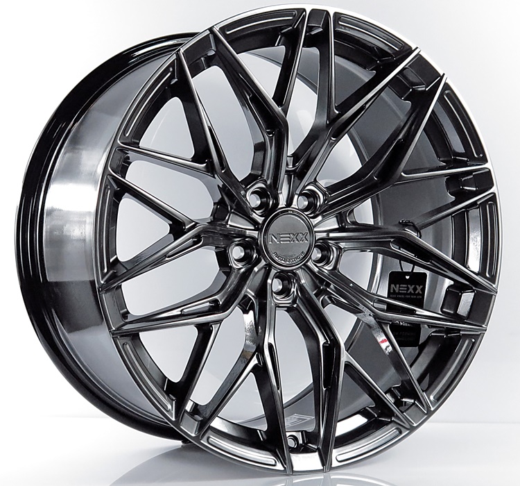 ล้อแม็ก ล้อแม็กใหม่เบา FlowForming NEXX XX07 5รู114 ET32-40 ไฮเปอร์ดาร์ค F8.5 R10-20นิ้ว