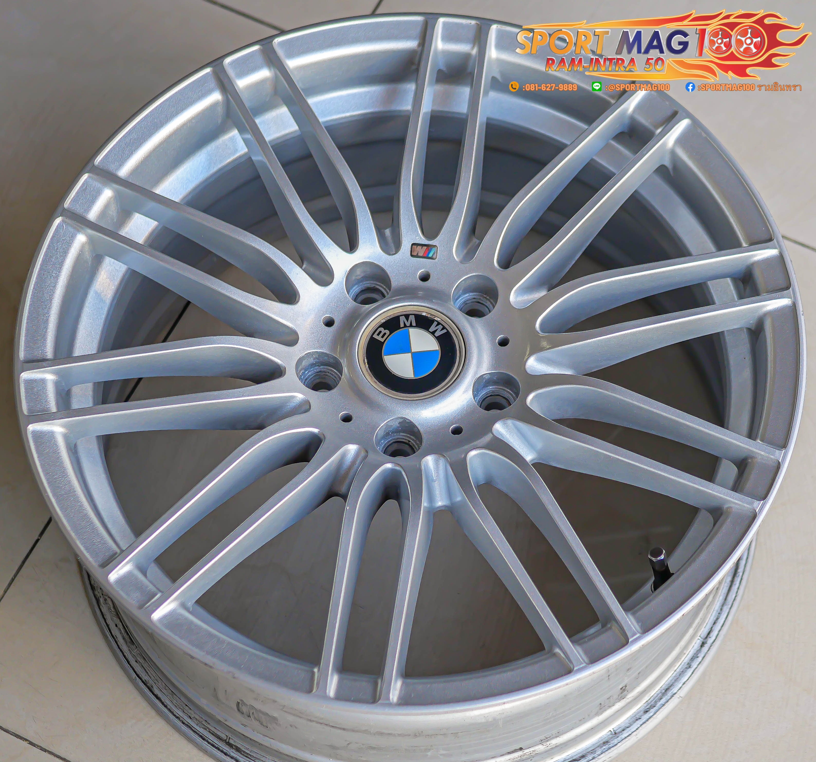 ล้อแม็กมือสอง BMW M Tech 5รู120 ET38 ซิลเวอร์ 8-18นิ้ว(รามอินทรา) ล้อแม็ก ล้อแม็กมือสอง BMW M Tech 5รู120 ET38 ซิลเวอร์ 8-18นิ้ว(รามอินทรา)