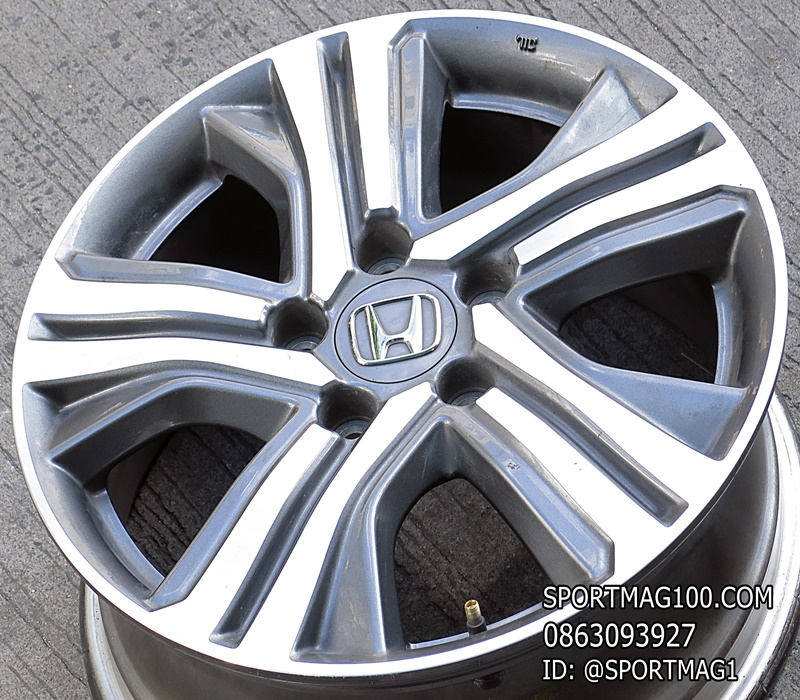 ล้อแม็กมือสอง Honda Stepwagon Spada 5รู114 เทาหน้าเงา 6-16นิ้ว ล้อแม็ก ล้อแม็กมือสอง Honda Stepwagon Spada 5รู114 เทาหน้าเงา 6-16นิ้ว