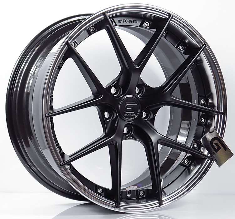 ล้อแม็กแท้2ชิ้น G-Forged GF08 5รู120 สีดำด้านขอบเงา ET35 8.5-20นิ้ว ล้อแม็ก ล้อแม็กแท้2ชิ้น G-Forged GF08 5รู120 สีดำด้านขอบเงา ET35 8.5-20นิ้ว
