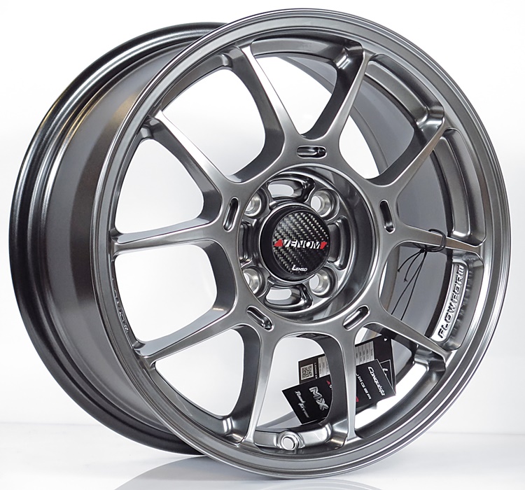ล้อแม็ก ล้อแม็ก FlowForming Lenso V1N LITETECH+ ขอบ15นิ้ว 4รู100 Offset35 ไฮเปอร์แบล็ค กว้าง 7นิ้ว (5.03 กิโล)