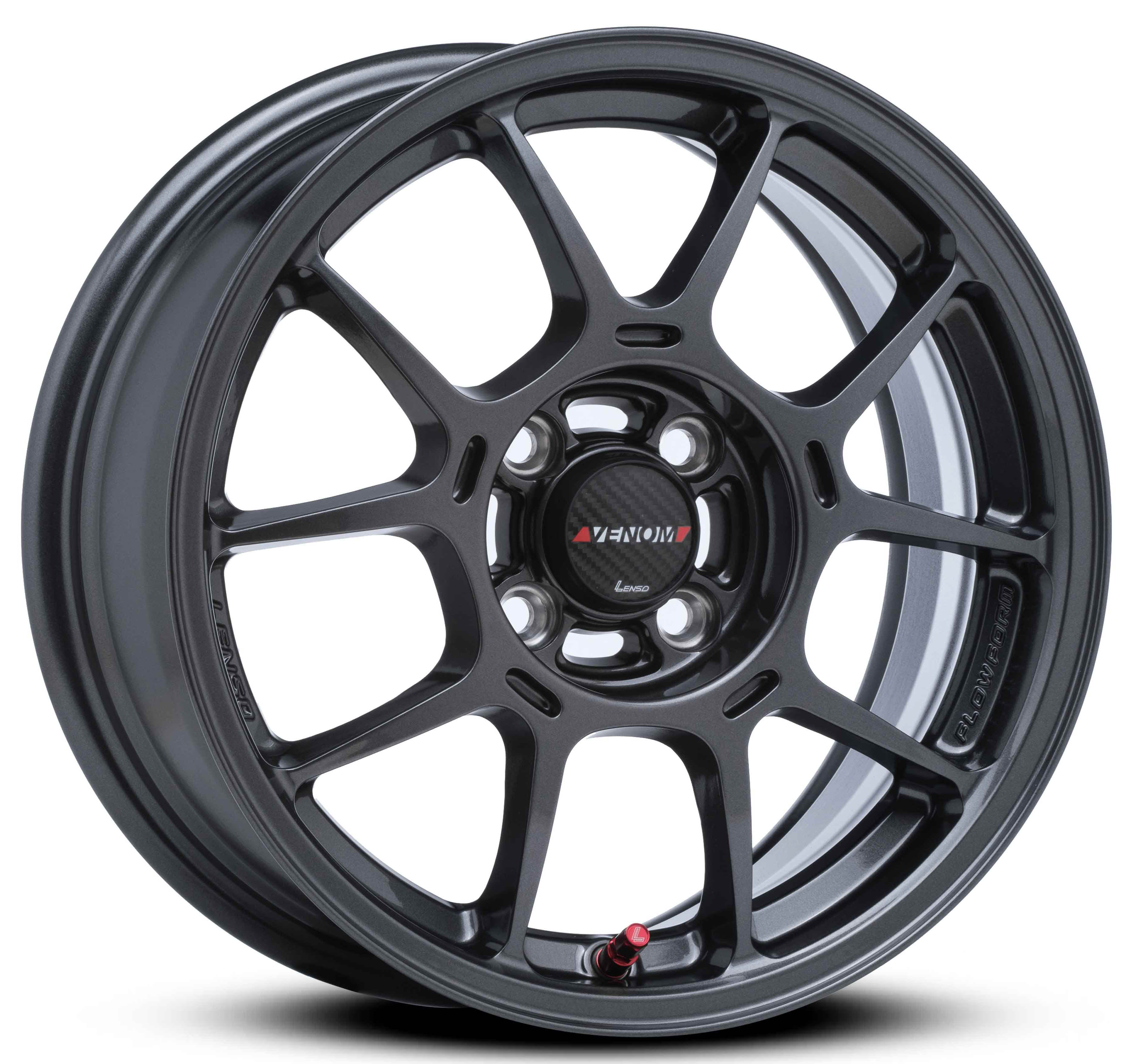 ล้อแม็ก ล้อแม็ก FlowForming Lenso V1N LITETECH+ 4รู100 ขอบ15นิ้ว  Offset35 ไฮเปอร์ดาร์ค กว้าง 7นิ้ว (5.03 กิโล)