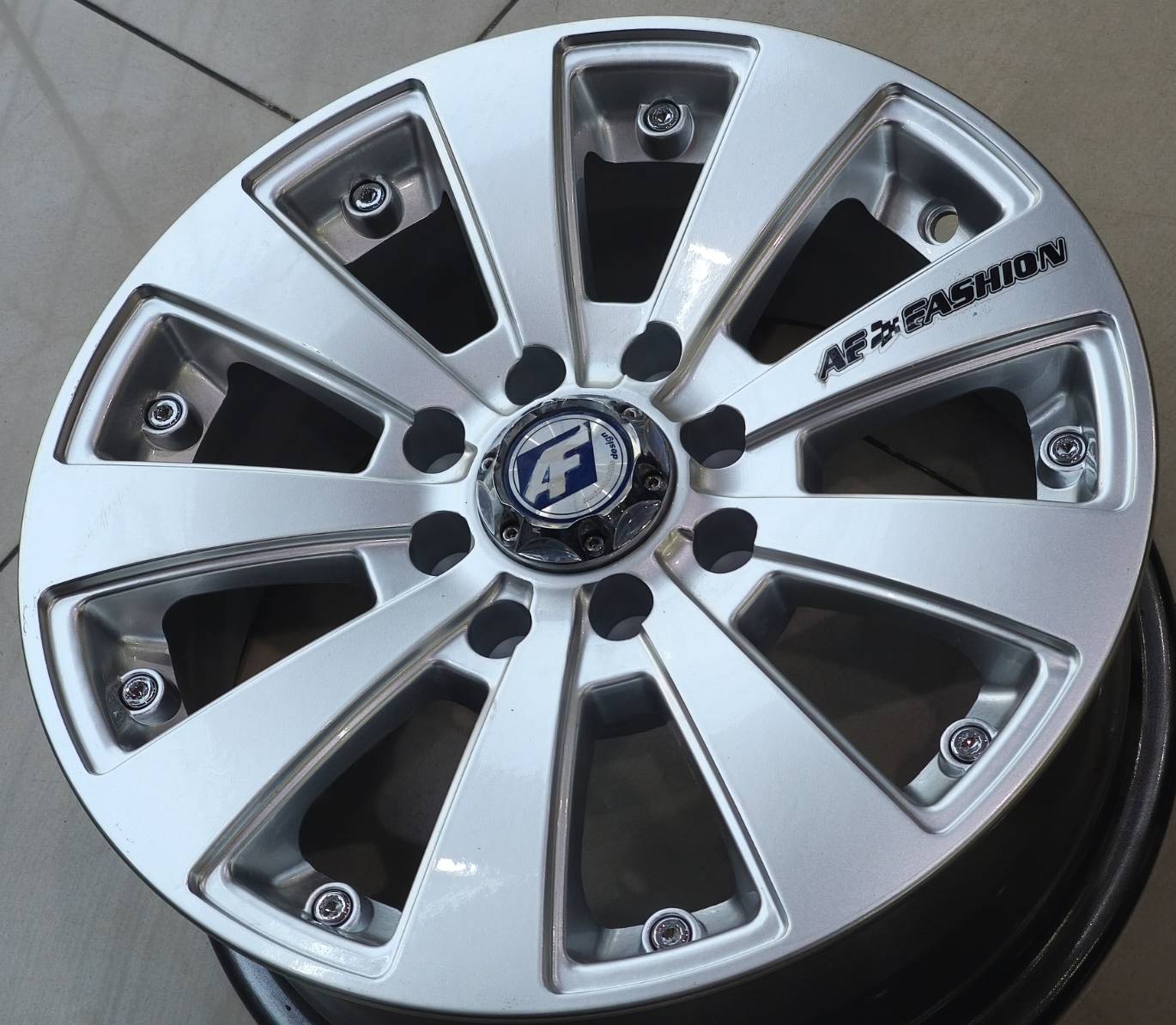 ล้อแม็ก ล้อแม็กมือสอง AF P1088 4รู100/114 ET40 ไฮเปอร์ 5.5-14นิ้ว(รามอินทรา) 