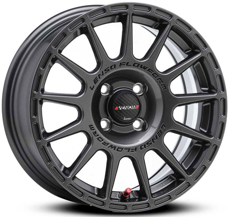ล้อแม็ก ล้อแม็กใหม่ FlowForming Lenso Venom7 LITETECH+ 4รู100 ET35 ไฮเปอร์ดาร์ค 7-15นิ้ว (5.03 กิโล) 