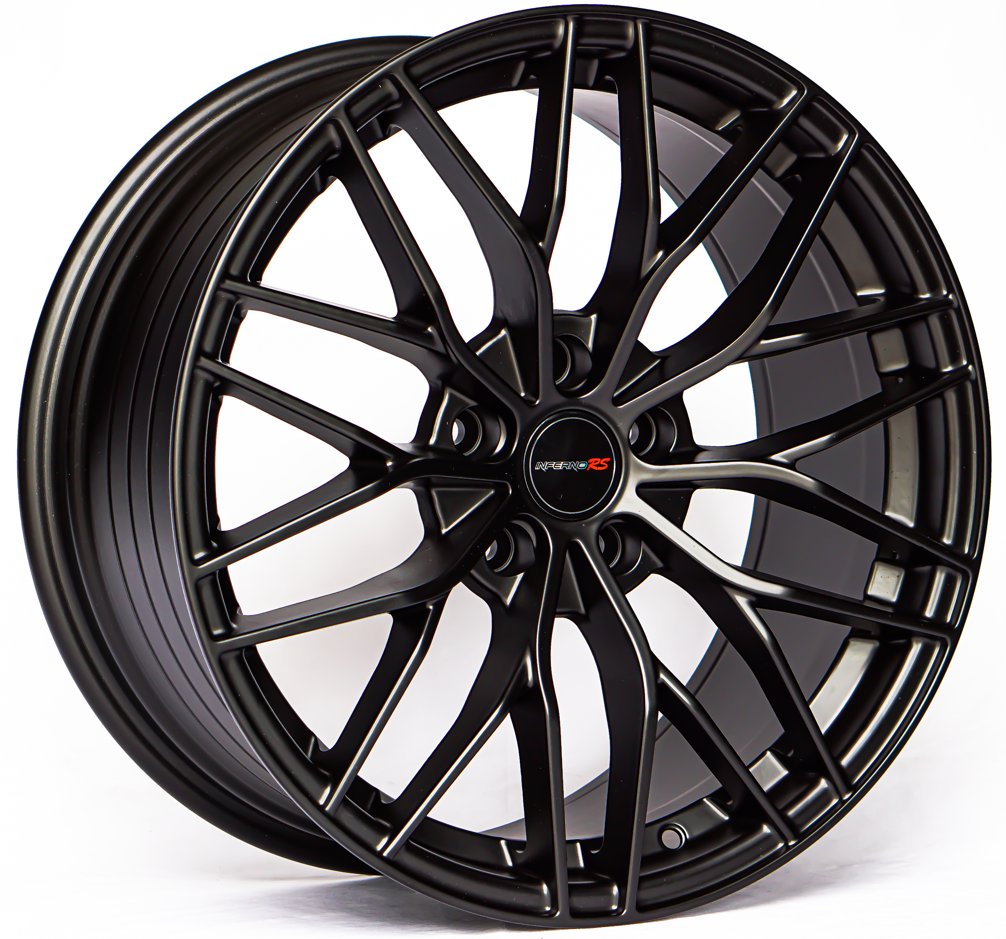 ล้อแม็ก ล้อแม็กใหม่ FlowForming INF V2403 5รู114 ET35 ดำด้าน 8.5-18นิ้ว
