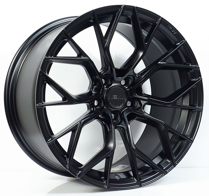 ล้อแม็ก ล้อแม็กใหม่ FlowForming NEXX XX10 5รู112/114 ET38-42 ดำด้าน F8.5 R9.5-19นิ้ว 