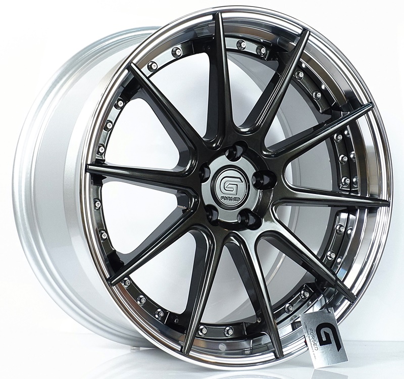 ล้อแม็กแท้2ชิ้น G-Forged GF02 5รู114 สีไดมอนด์ขอบซิลเวอร์ ET40-40 F8.5 R9.5-20นิ้ว ล้อแม็ก ล้อแม็กแท้2ชิ้น G-Forged GF02 5รู114 สีไดมอนด์ขอบซิลเวอร์ ET40-40 F8.5 R9.5-20นิ้ว