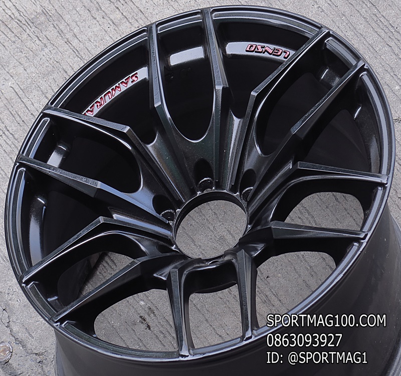 ล้อแม็กมือสอง LENSO Samurai 6รู139 ดำด้าน 9.5-20นิ้ว(ลาดพร้าว) ล้อแม็ก ล้อแม็กมือสอง LENSO Samurai 6รู139 ดำด้าน 9.5-20นิ้ว(ลาดพร้าว)
