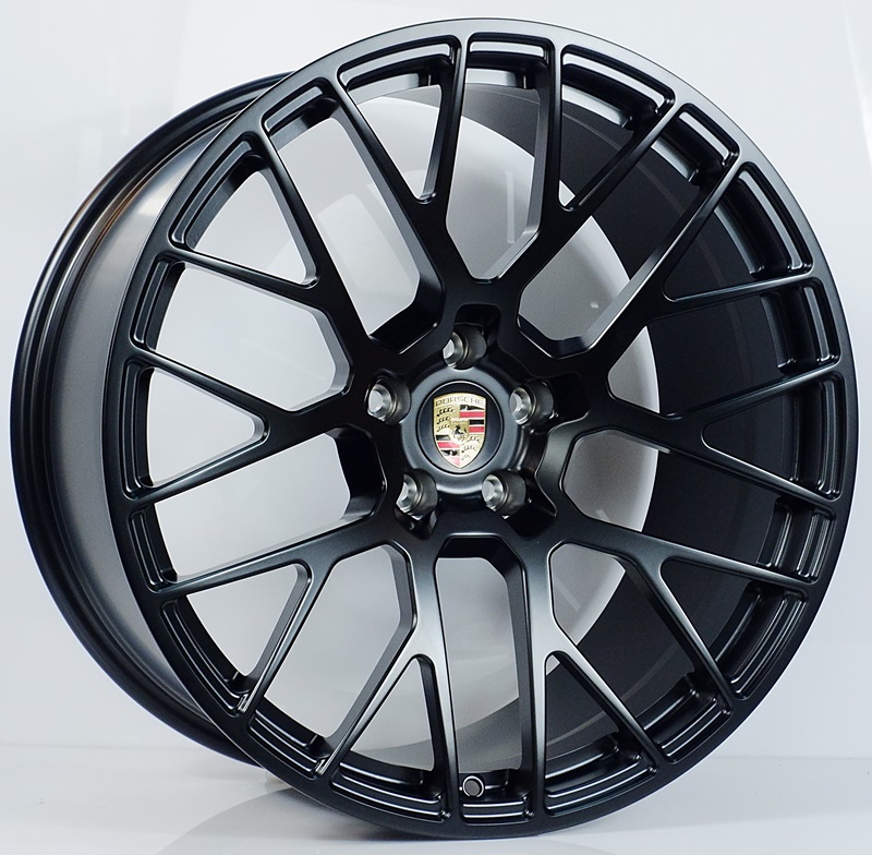 ล้อแม็ก ล้อแม็กเบาสุดFORGED Porsche D5019 5รู112 ET26-19 ดำด้าน F9 R10-20นิ้ว