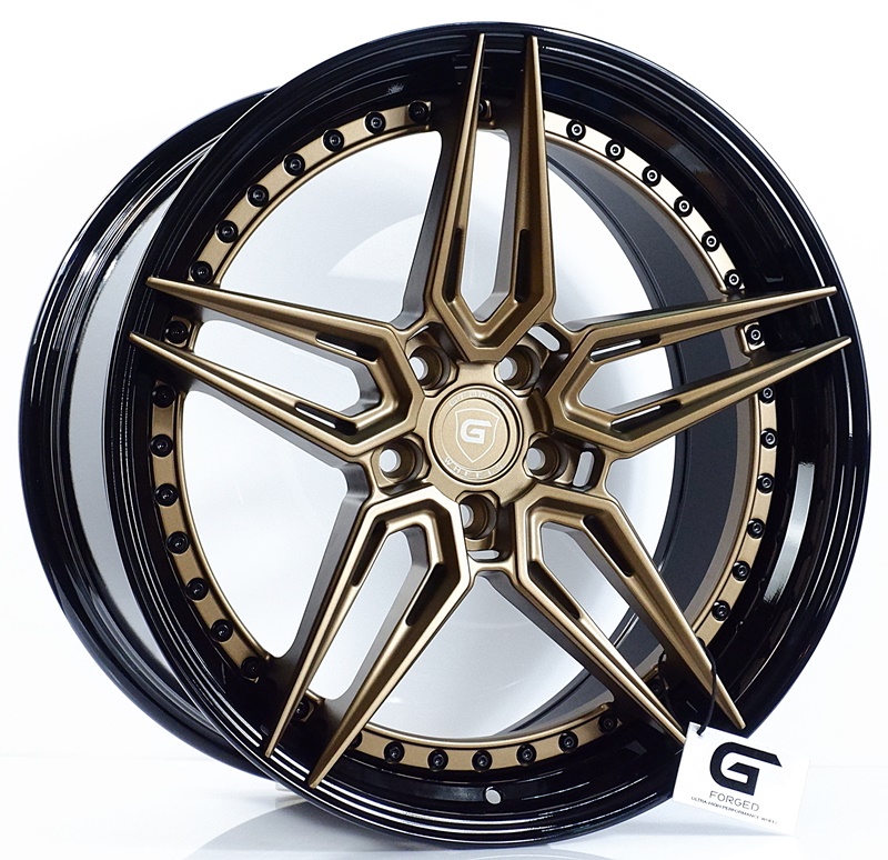 ล้อแม็กแท้2ชิ้น G-Forged GF12 5รู112 สีMattBronze.GB ET32-40 F8.5 R10-20นิ้ว ล้อแม็ก ล้อแม็กแท้2ชิ้น G-Forged GF12 5รู112 สีMattBronze.GB ET32-40 F8.5 R10-20นิ้ว