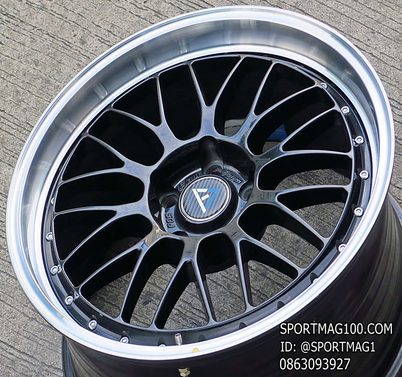 ล้อแม็ก ล้อแม็กมือสอง VLF P05 5รู114 ดำขอบเงา 8.5-18นิ้ว(ลาดพร้าว)