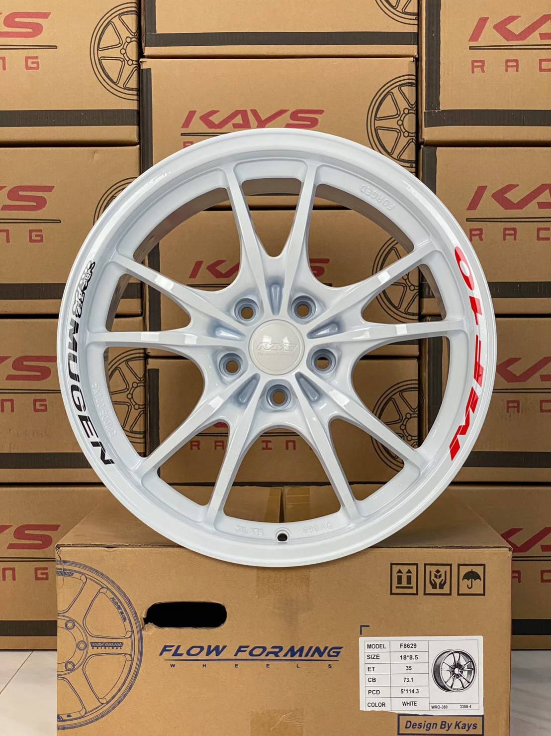 ล้อแม็กใหม่ MF10 5รู114 ET35 สีขาว 8.5-18นิ้ว ล้อแม็ก ล้อแม็กใหม่ MF10 5รู114 ET35 สีขาว 8.5-18นิ้ว