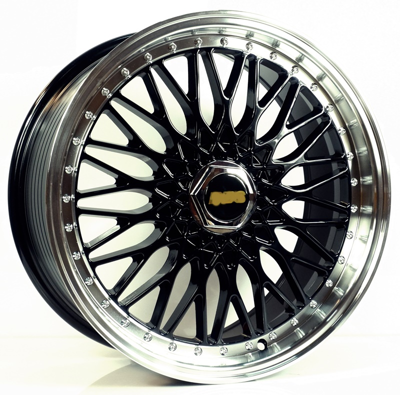ล้อแม็กใหม่ลาย BBS RS 5รู112/114 ET35 ดำขอบเงา 8.5-18นื้ว ล้อแม็ก ล้อแม็กใหม่ลาย BBS RS 5รู112/114 ET35 ดำขอบเงา 8.5-18นื้ว