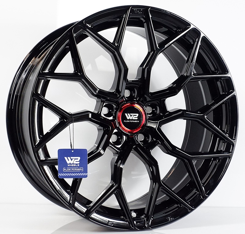 ล้อแม็ก ล้อแม็กใหม่เบา Flowforming WFF-B 5รู114 สีดำเงา ET35 8.5-18นิ้ว