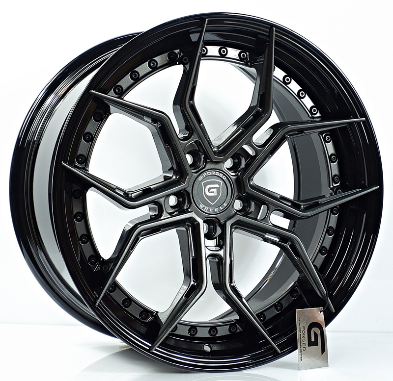 ล้อแม็ก ล้อแม็กแท้2ชิ้น G-Forged GF13 5รู114 สีTitanGreymatt.gbriv.blk ET32-40 F8.5 R9.5-19นิ้ว