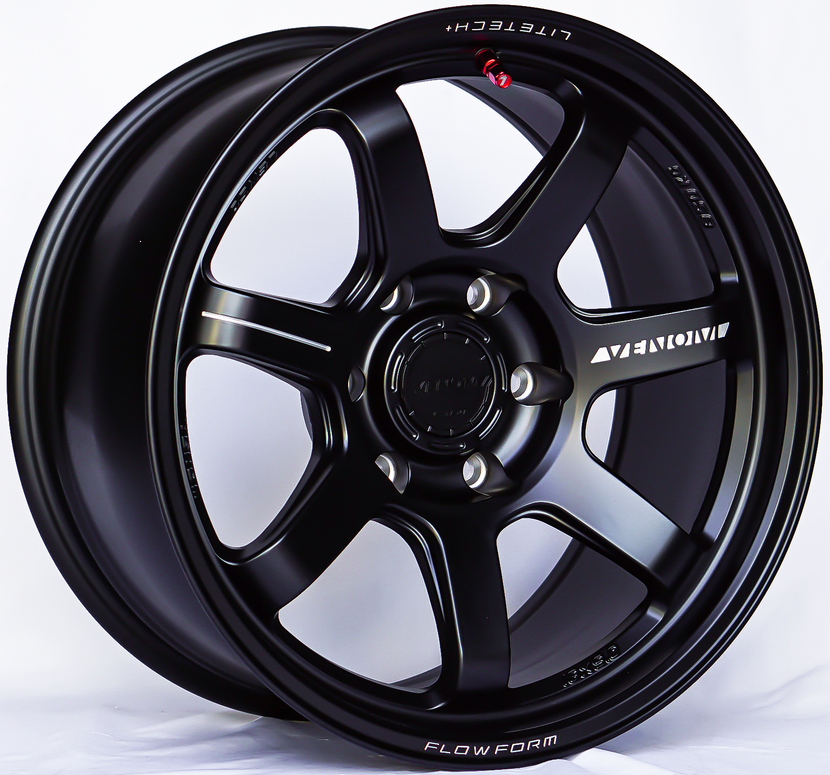 ล้อแม็ก ล้อแม็กใหม่ FlowForming Lenso VT7 LITETECH+ 6รู139 ดำด้าน ET15 9-20นิ้ว