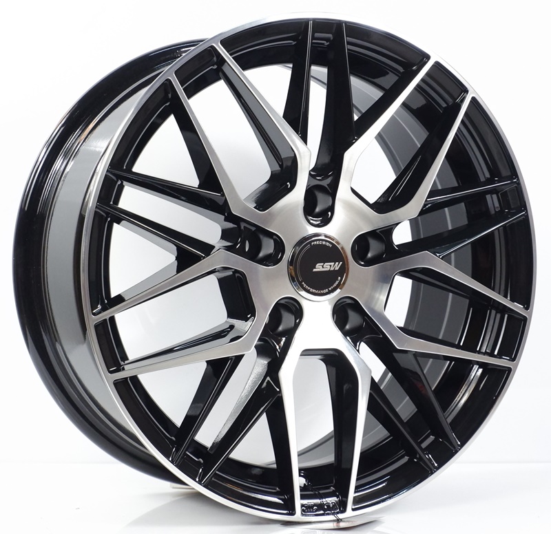 ล้อแม็ก SSW Vorsteiner S348 ขอบ 16นิ้ว 5รู114.3 ดำหน้าเงา กว้าง7นิ้ว ET35 ล้อแม็ก ล้อแม็ก SSW Vorsteiner S348 ขอบ 16นิ้ว 5รู114.3 ดำหน้าเงา กว้าง7นิ้ว ET35
