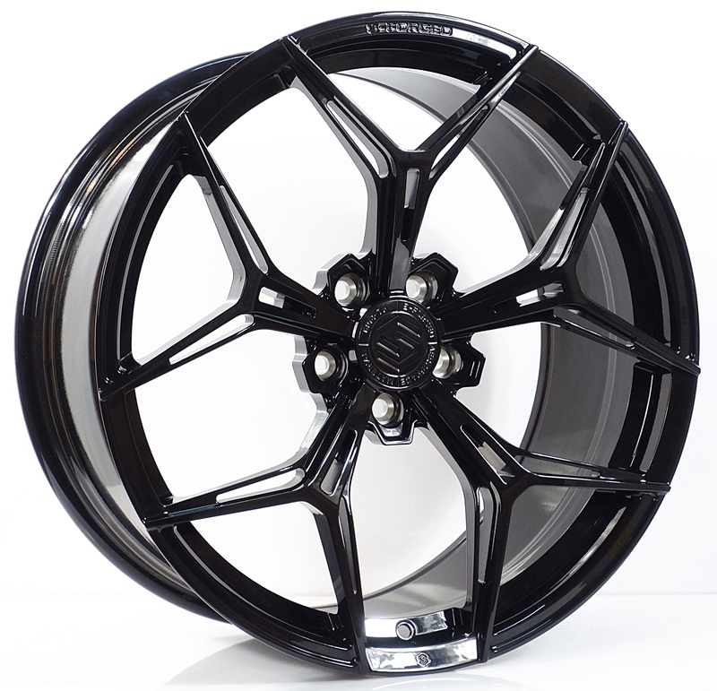 ล้อแม็ก ล้อแม็กใหม่ S-Forged SF02 5รู114 Offset35-38 ดำเงา กว้างF8.5 R9.5 ขอบ20 (8.9kg.)