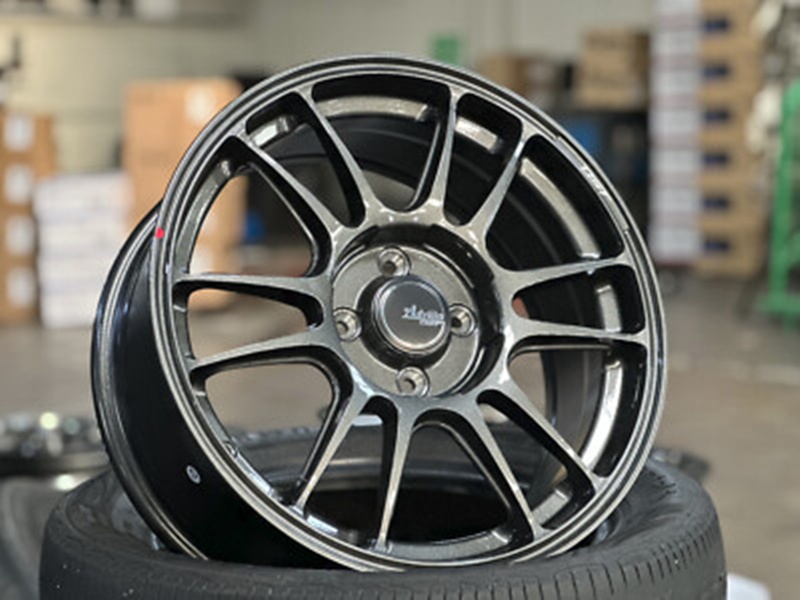 ล้อแม็ก ล้อแม็กใหม่แท้เบา FlowForming Advanti MD065 4รู100 Offset40 สีGlossAnthracite กว้าง7 ขอบ16