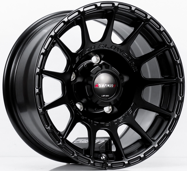 ล้อแม็ก Lenso Venom7 LITETECH+ สีดำด้าน 5รู139 Offset-6 กว้าง 8นิ้ว ขอบ 15นิ้ว ล้อแม็ก ล้อแม็ก Lenso Venom7 LITETECH+ สีดำด้าน 5รู139 Offset-6 กว้าง 8นิ้ว ขอบ 15นิ้ว