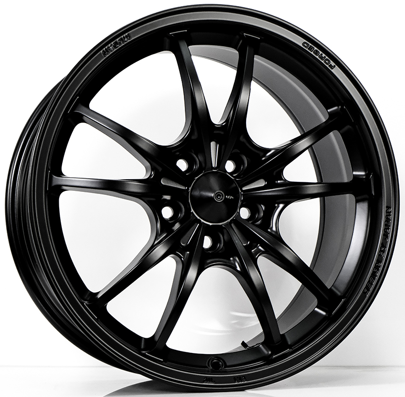 ล้อแม็ก ล้อแม็ก INSPI MF MUGEN FlowForming ขอบ 18 กว้าง 8.5นิ้ว 5รู112/114.3 Offset35 สีดำด้าน