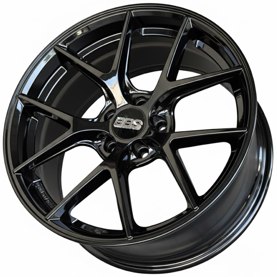 ล้อแม็ก ล้อแม็ก AOW009 CIR FlowForming ขอบ18นิ้ว กว้าง8.5นิ้ว 5รู108 Offset35 สีดำเงา