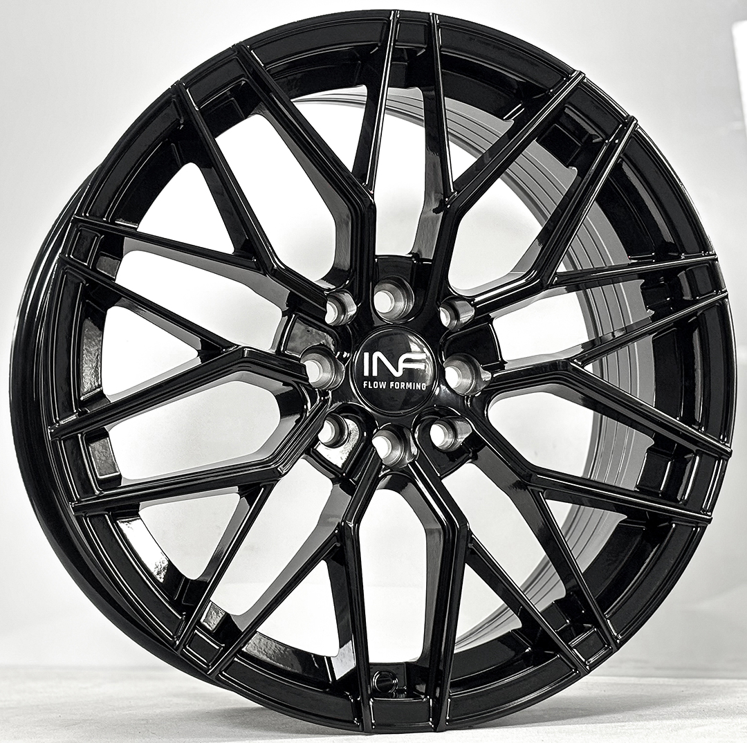 ล้อแม็ก ล้อแม็ก INFERNO 805F Flowforming ขอบ17นิ้ว กว้าง7.5นิ้ว 4รู100/114.3 Offset35 สีดำเงา 
