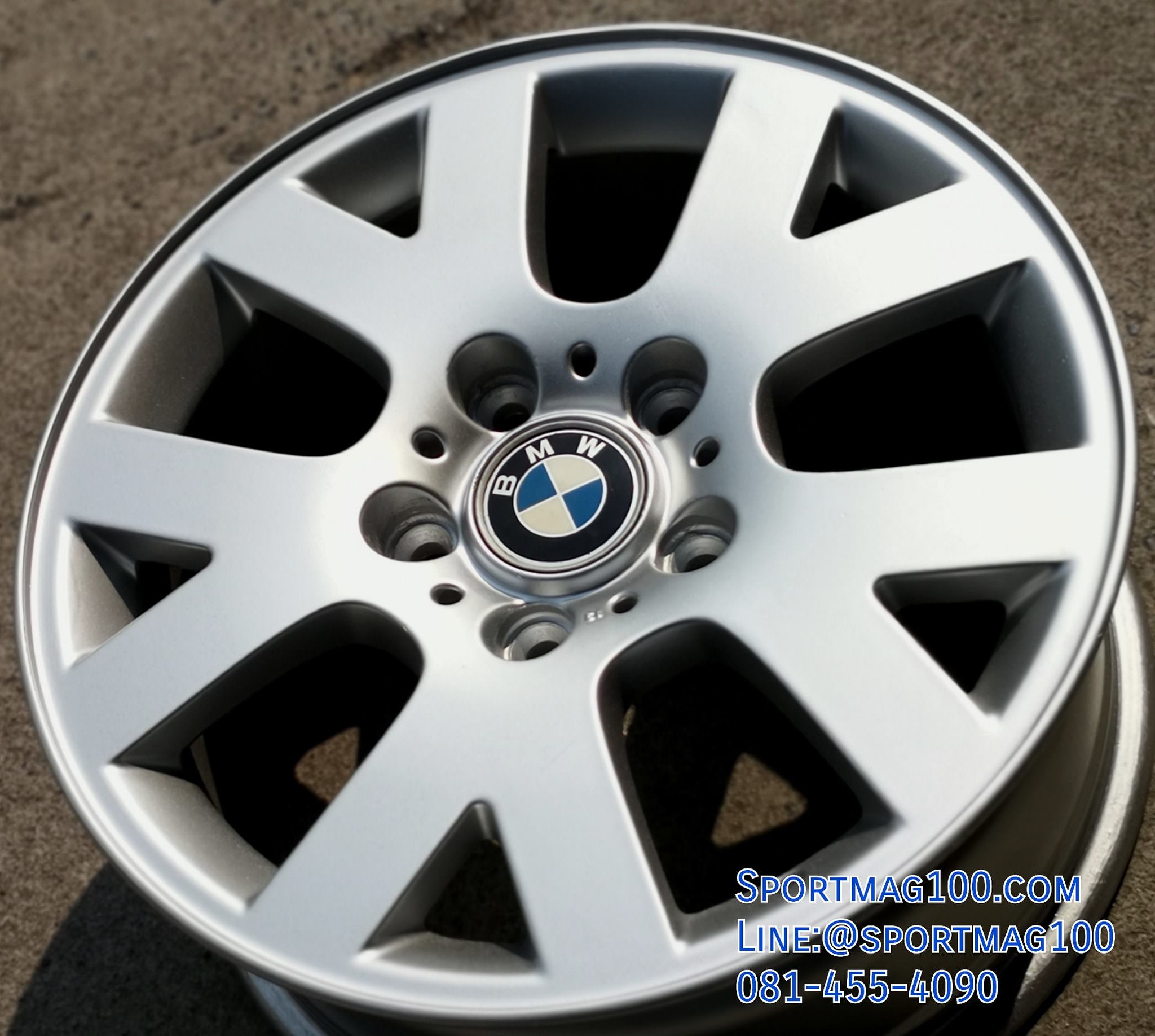 แม็กซ์มือสอง Bmw E46 5รู120 ET7 ซิลเวอร์ 7-16นิ้ว ล้อแม็ก แม็กซ์มือสอง Bmw E46 5รู120 ET7 ซิลเวอร์ 7-16นิ้ว