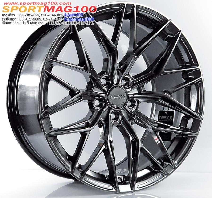 ล้อแม็กใหม่เบา FlowForming NEXX XX07 5รู112 ET32-40 ไฮเปอร์ดาร์ค F8.5 R10-20นิ้ว ล้อแม็กใหม่เบา FlowForming NEXX XX07 5รู112 ET32-40 ไฮเปอร์ดาร์ค F8.5 R10-20นิ้ว