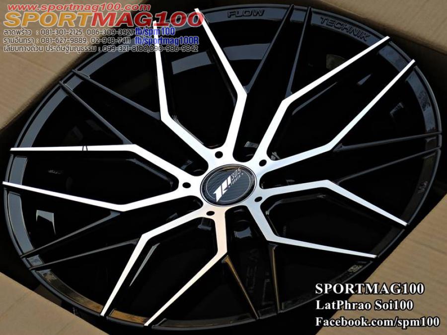  แม็กซ์ใหม่เบาพิเศษ USA 305Forged FT107 5รู120 ET32-40 ดำหน้าเงา F8.5 R9.5-19นิ้ว